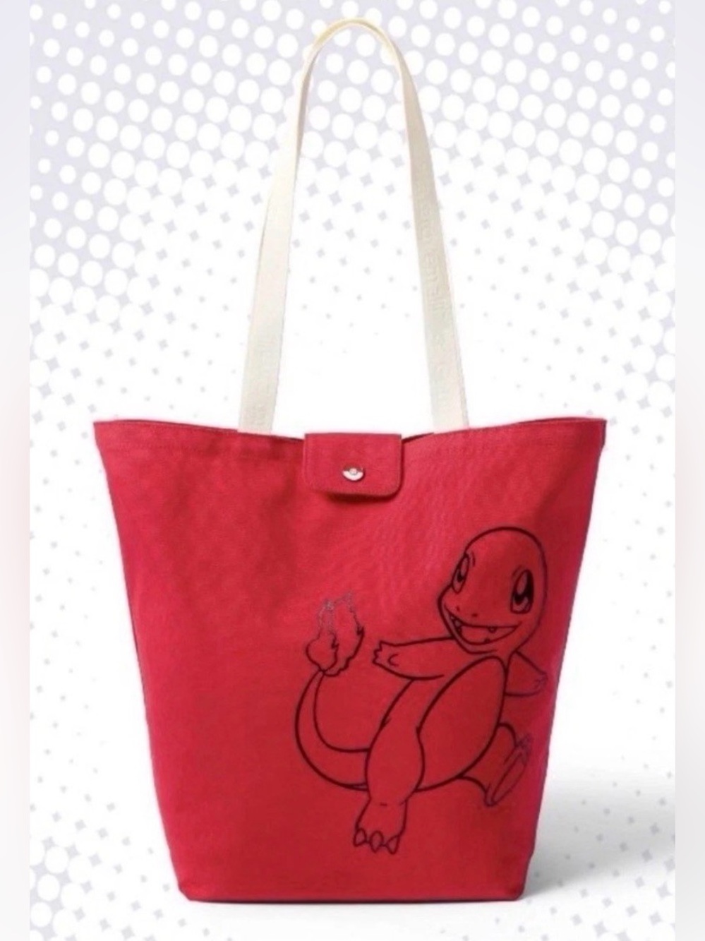 NWT Pokemon X Target Charmander Tote Red 30th Anniversary
